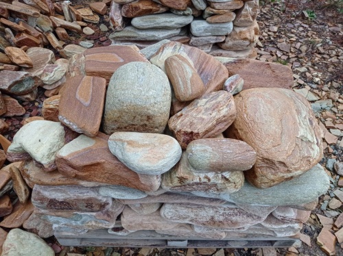 Златолит жёлтый, жёлто-зелёный глыбки и валуны для ланшафтного дизайна купить в Курской области