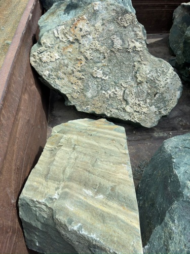 Ландшафтные глыбы зелёные 200-500 килограмм купить в Курской области