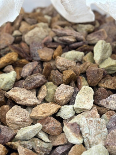 Златолит персиковый декоративная каменная крошка купить в Курской области