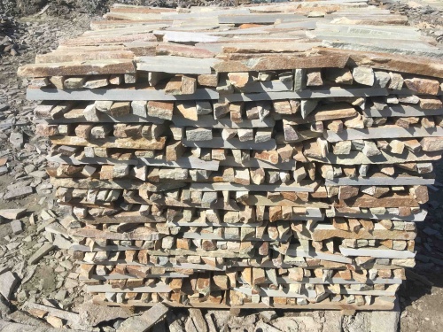 Горбушка златолит золотистый для облицовки купить в Курской области