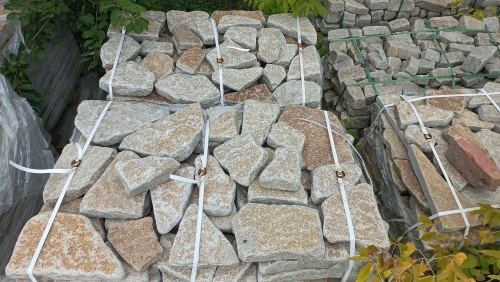 Гранитный плитняк галтованный для парковки купить в Курской области