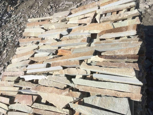 Горбушка златолит золотистый для облицовки купить в Курской области