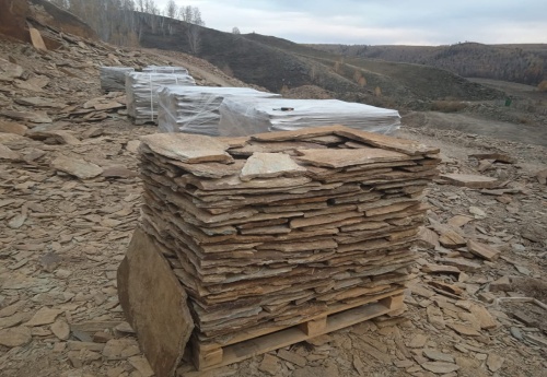 Плитняк кора дерева для цоколя, отмостки купить в Курской области